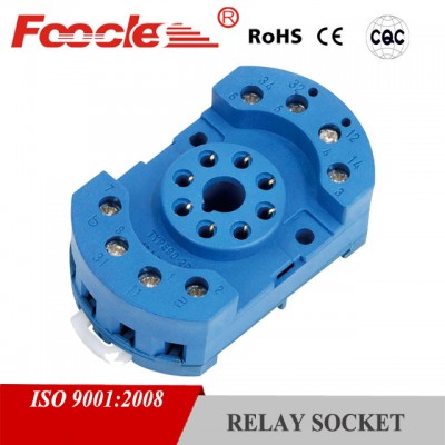 hot sale 8 pin round TYPE 90.22 plug-in solid state relay sockets